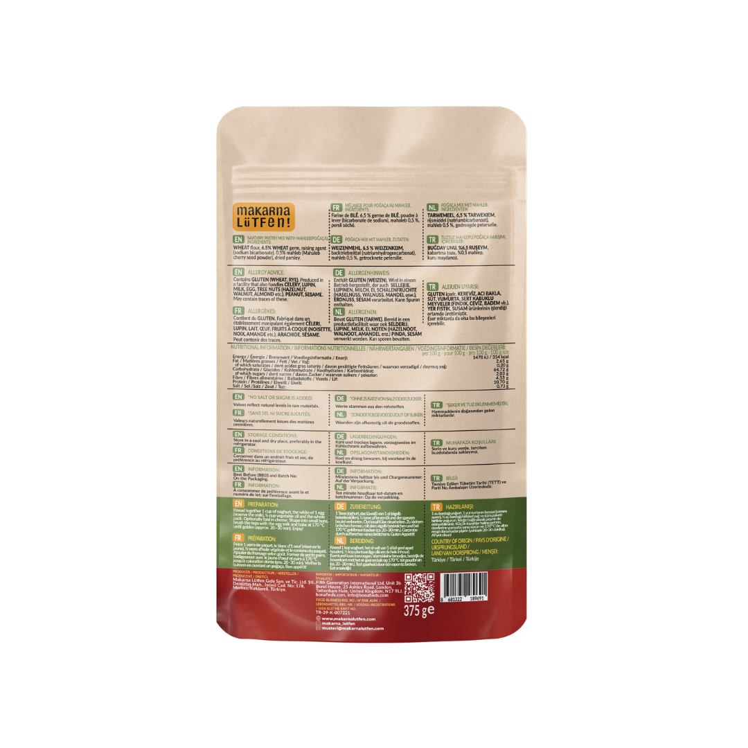 Poğaça Mix with Mahleb - 375g