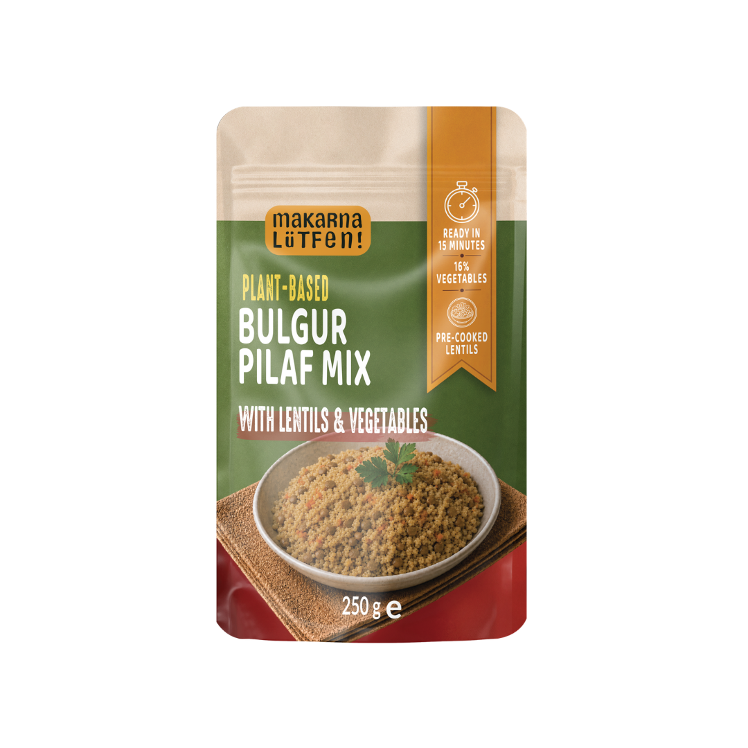 Bulgur Pilaf Mix with Lentils - ingredient for Tomato Herb Bulgur Pilaf