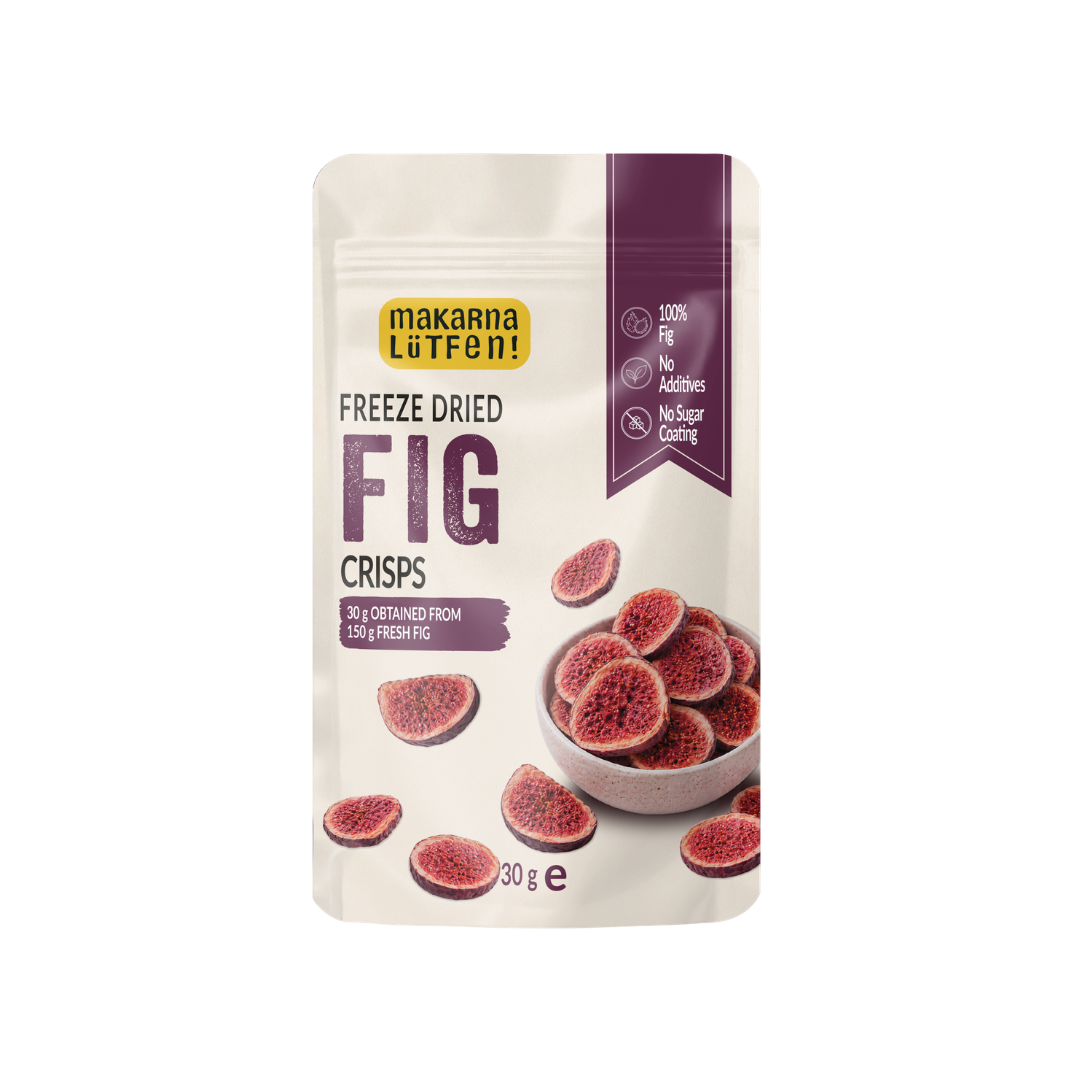 Dried Fruit – Freeze-Dried Fig Crisps - 30 g