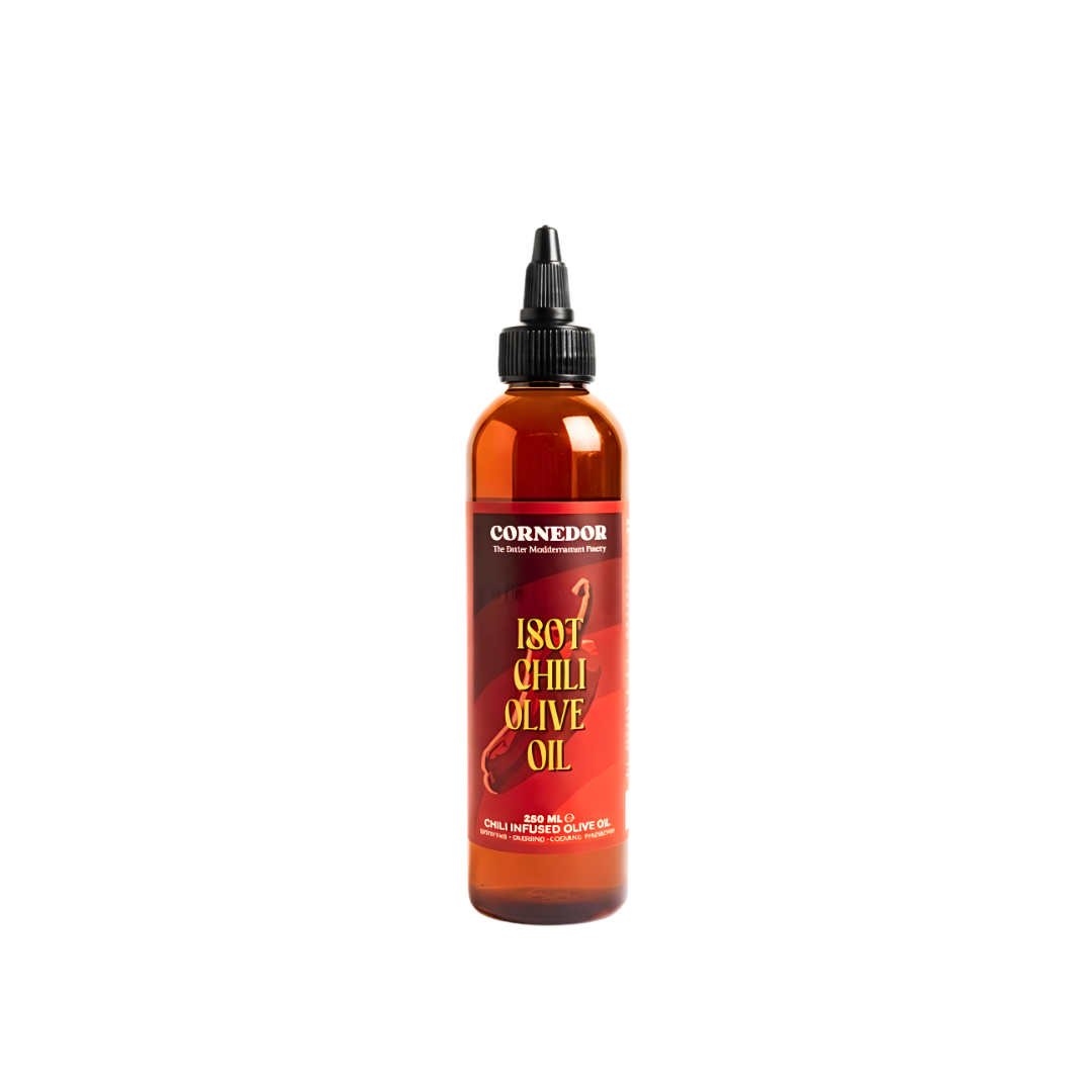 Isot Chili Olive Oil - Mild Heat | 250 ml | Squeeze Bottle