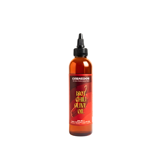 Isot Chili Olive Oil - Mild Heat | 250 ml | Squeeze Bottle