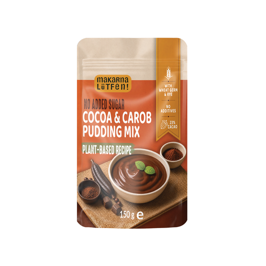 Cocoa and Carob Pudding Mix - 150 g |