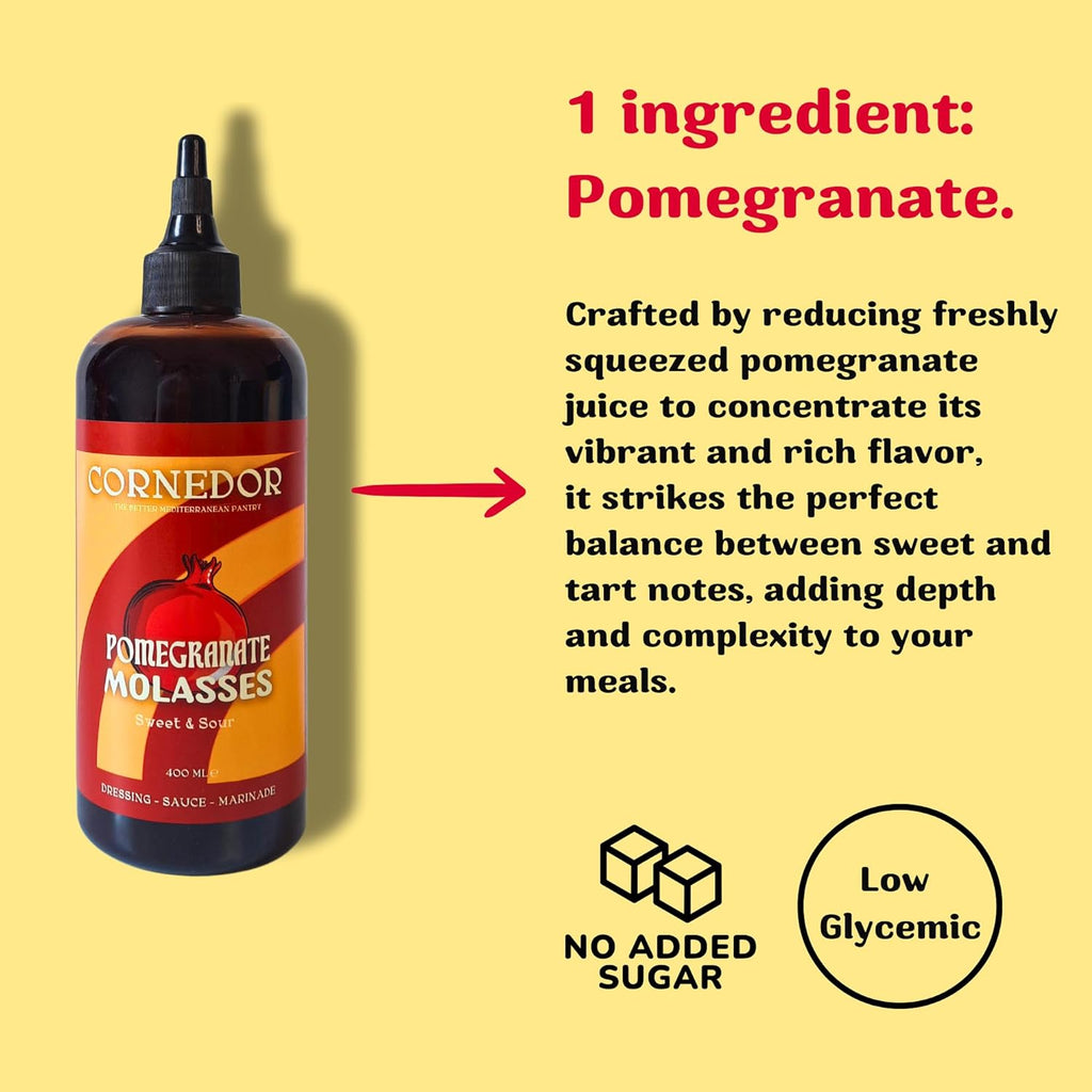 Sweet Pomegranate Syrup & Pomegranate Molasses  Bundle image 2