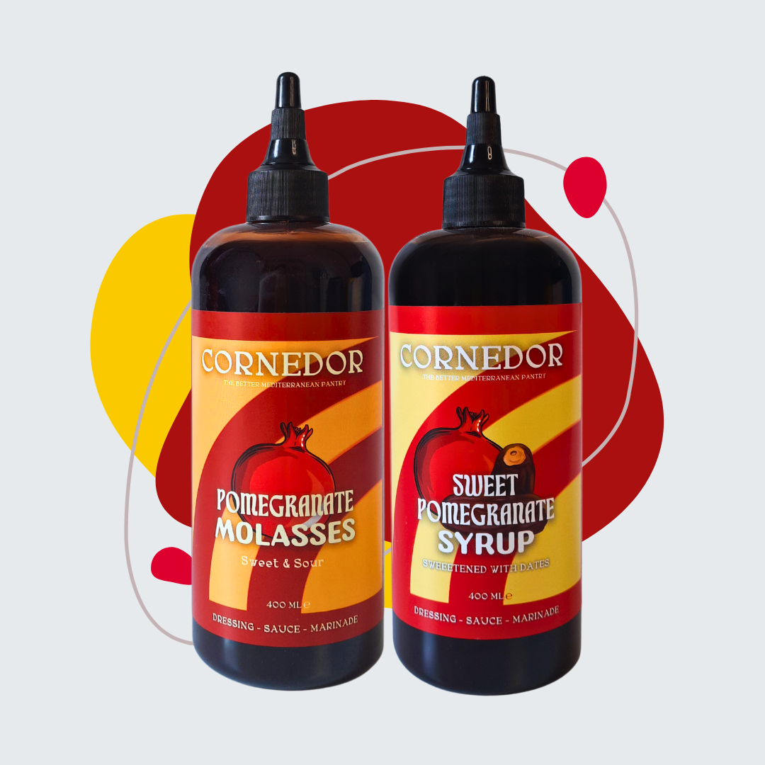 Sweet Pomegranate Syrup & Pomegranate Molasses  Bundle image 0
