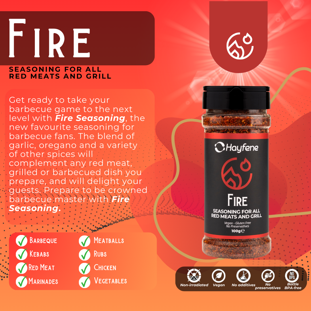 BBQ & Grill Seasoning - Elements Series "FIRE"" image 2